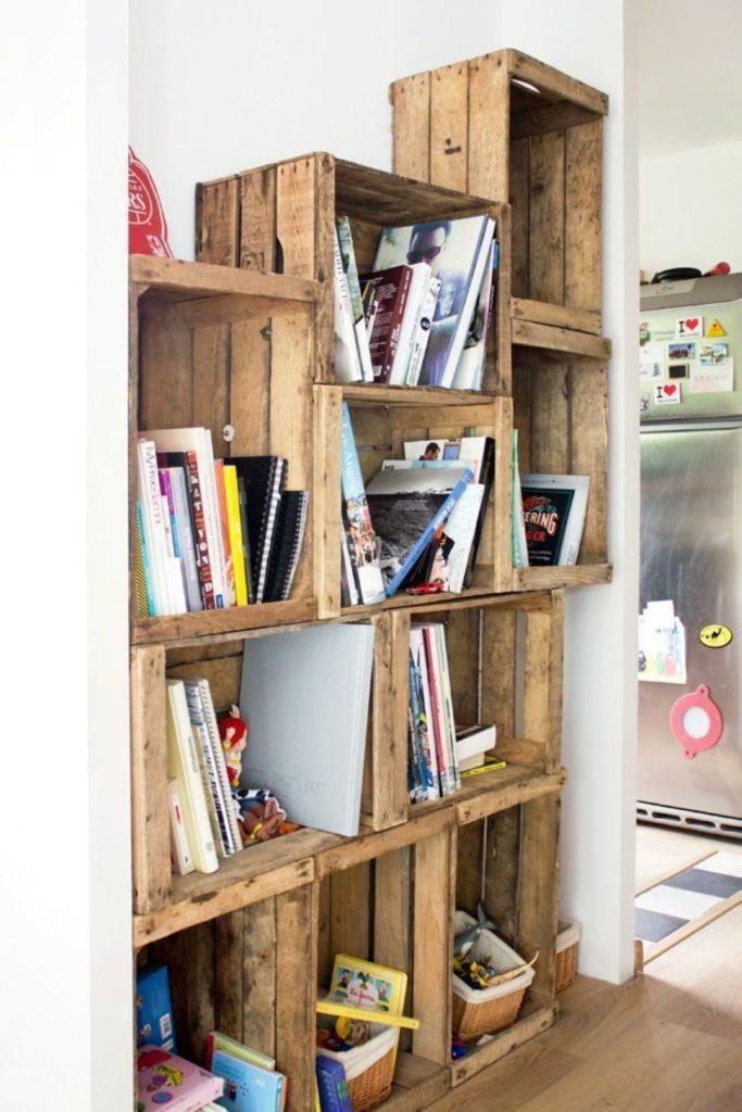 cagettes en bois rangeemnt